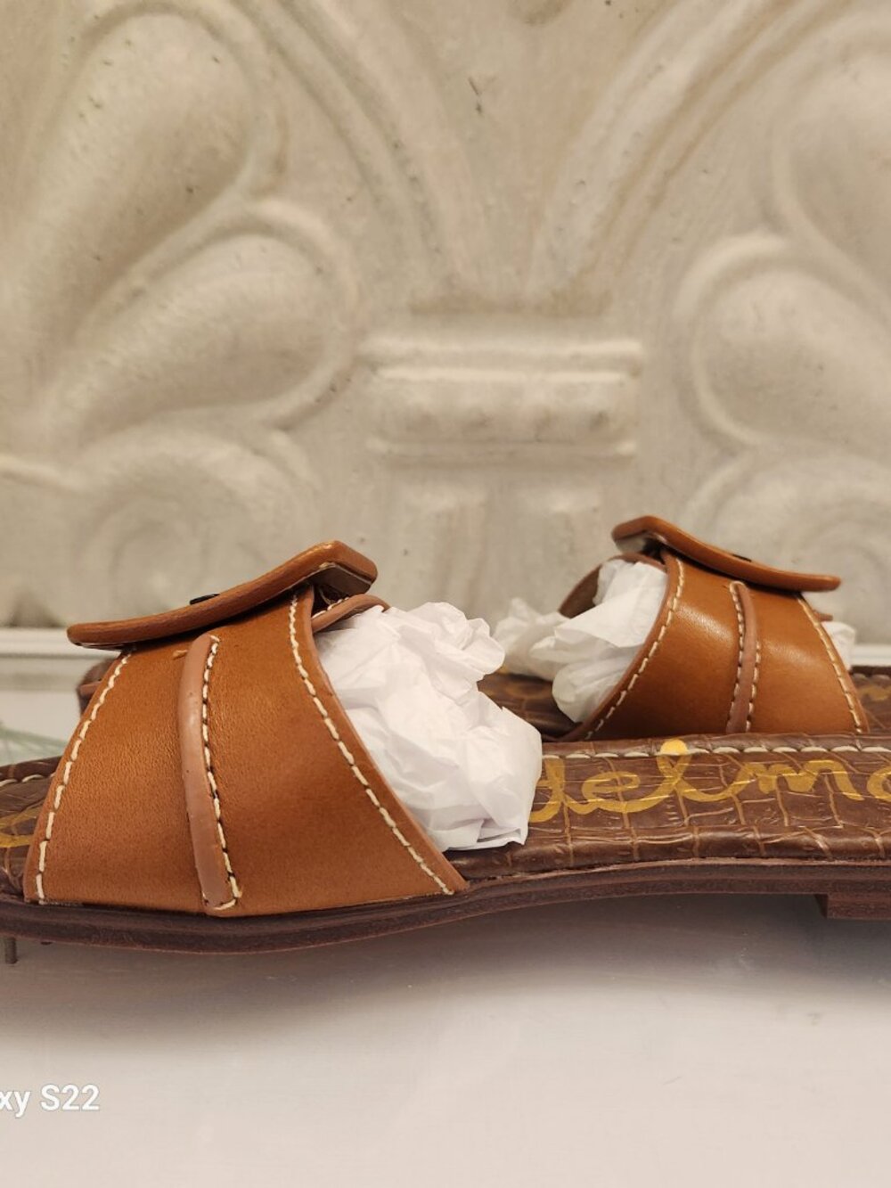 Sam Edelman "Gaige" Brown Leather Sandals. NIB. Size: 6. - Picture 5 of 10